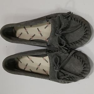 Minnetonka moccasin kitty woman hardsole